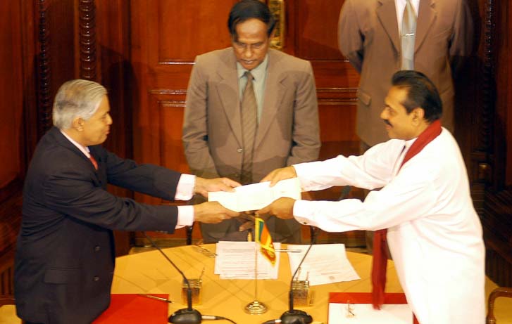 Mahinda Rajapaksa - 2005