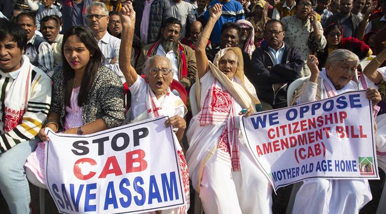 Stop CAB protest