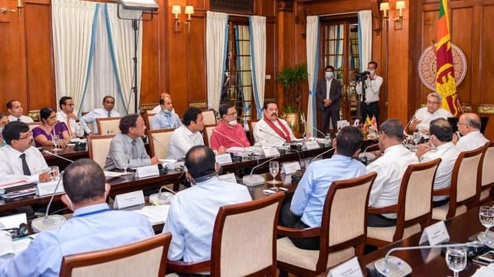 Meeting with Sri lanka President