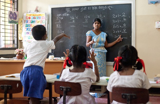 teachers in Sri Lanka