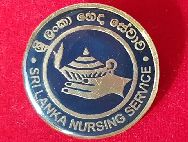 Sri Lanka nurse badge