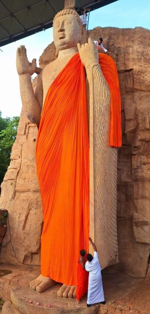 Awukana with robe
