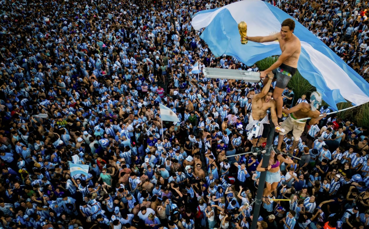 Fotball crazy Argentina
