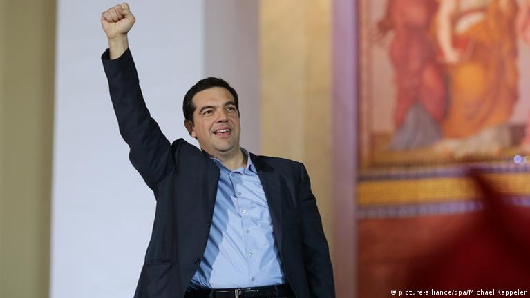 Tsipras in Greece